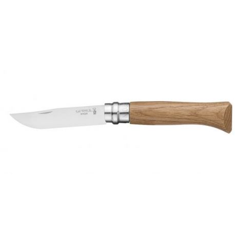 Opinel 12. No.8 RVS Luxury zakmes - Eikenhout