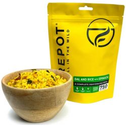 Firepot Regular Serving Dal and Rice with Spinach Extra Large