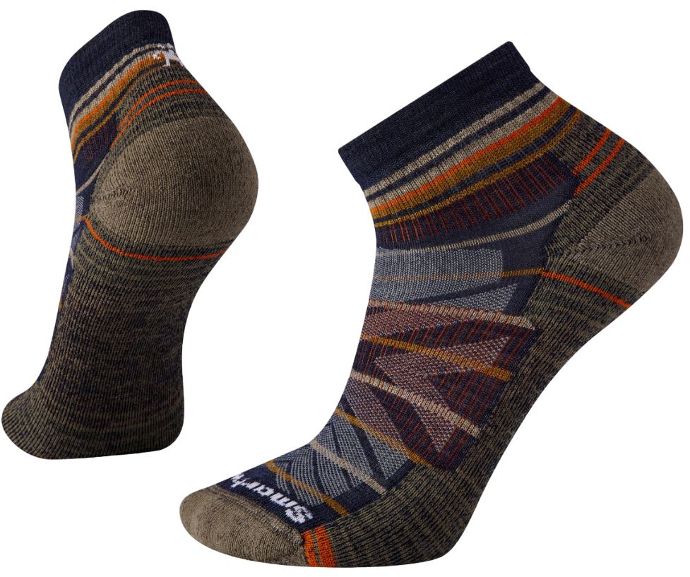 Smartwool Hike Light Cushion Pattern Ankle wandelsokken met print