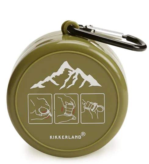 Kikkerland Collabsible Tumbler W Pill Compart