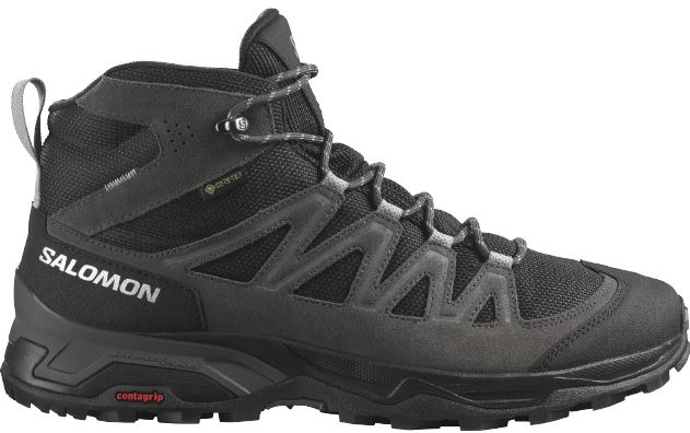 Salomon X Ward Leather Mid GTX herenwandelschoen