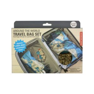 Kikkerland Travel Bag set